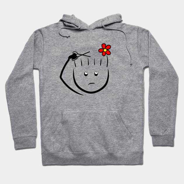 bad hair day Hoodie by shackledlettuce